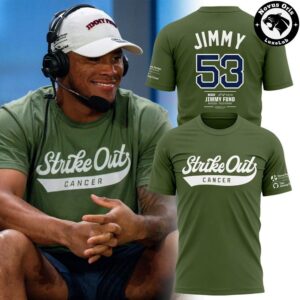 Boston Red Sox x The Jimmy Fund Strike Out Cancer T-Shirt