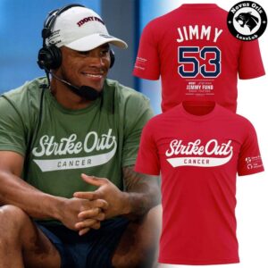 Boston Red Sox x The Jimmy Fund Strike Out Cancer T Shirt 2