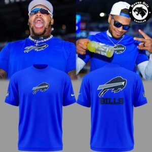 Buffalo Bills 2026 Logo Royal Blue Football Graphic T-Shirt