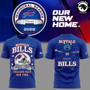 Buffalo Bills Highmark Stadium Inaugural Season 2026 Graphic T-Shirt