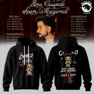 Camilo Para Cuando Sean Mayores World Tour 2026 Hoodie 1