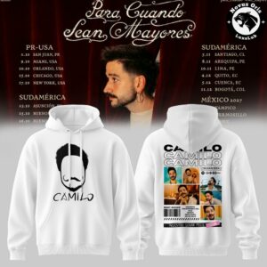 Camilo Para Cuando Sean Mayores World Tour 2026 Hoodie 2