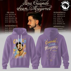 Camilo Para Cuando Sean Mayores World Tour 2026 Hoodie 3