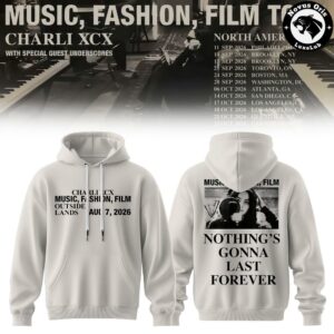 Charli XCX Music Fashion Film 2026 Tour Hoodie 2
