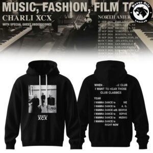 Charli XCX Music Fashion Film 2026 Tour Hoodie 3