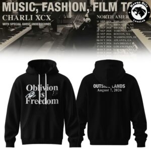 Charli XCX Music Fashion Film 2026 Tour Hoodie 4