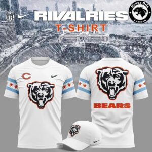 Chicago Bears Chicago Flag Theme Graphic T-Shirt