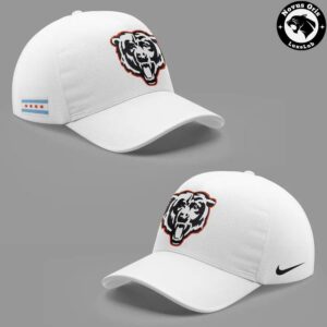 Chicago Bears Chicago Flag Theme Pullover Hoodie 4