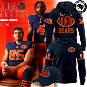 Chicago Bears Return of the Monsters Rivalries 2026 Hoodie