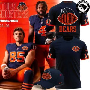 Chicago Bears Return of the Monsters Rivalries Graphic T-Shirt