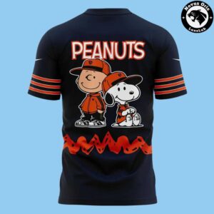 Chicago Bears x Peanuts Kids Game 2026 T Shirt 5