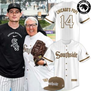 Chicago White Sox Southside Chicago’s Pope 14 Baseball Jersey