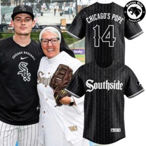 Chicago White Sox Southside Chicagos Pope 14 Baseball Jersey 2