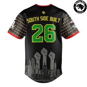 Chicago White Sox x African American Heritage Night 2026 Baseball Jersey 3