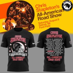 Chris Stapleton x Atlanta Falcons All American Road Show 2026 T Shirt 2