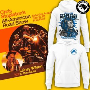 Chris Stapleton x Detroit Lions All-American Road Show 2026 Hoodie