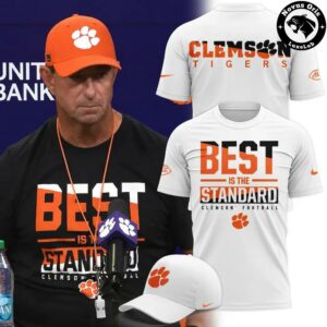 Clemson Tigers Football Best Is The Standard 2026 Graphic T Shirt 4