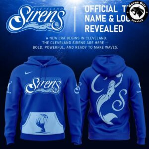 Cleveland Sirens Hear The Call WNBA 2026 Hoodie 2