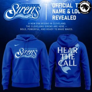 Cleveland Sirens Hear The Call WNBA 2026 Hoodie