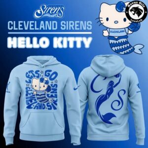 Cleveland Sirens x Hello Kitty Mermaid 2026 Edition Hoodie