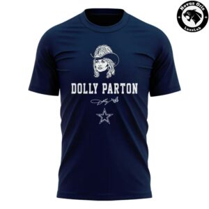 Dallas Cowboys Dolly Parton The Queen of Country Graphic T Shirt 2