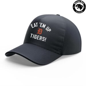 Detroit Tigers Eat Em Up Tigers 125th Anniversary Baseball Jersey 2