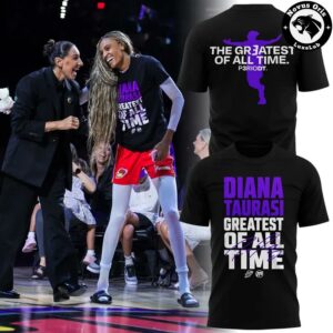Diana Taurasi 3 Phoenix Mercury WNBA Greatest Of All Time T Shirt 3