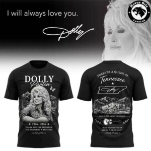 Dolly Parton I Will Always Love You I Heart Dolly Graphic T Shirt 7