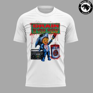 Drain Hardcore Band Grey Day Tour Concert 2026 Graphic T-Shirt