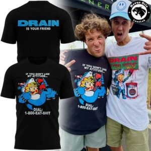 Drain Hardcore Band Grey Day Tour Concert 2026 Graphic T Shirt 5