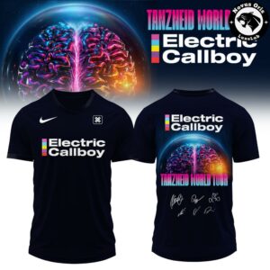 Electric Callboy Tanzneid World Tour 2026 Concert Football Jersey