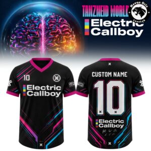 Electric Callboy Tanzneid World Tour 2026 Concert Football Jersey 3