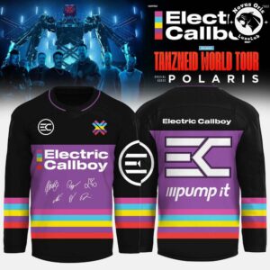 Electric Callboy Tanzneid World Tour 2026 Concert Hockey Jersey