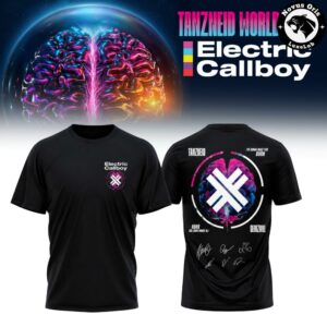 Electric Callboy Tanzneid World Tour 2026 Concert T Shirt 3
