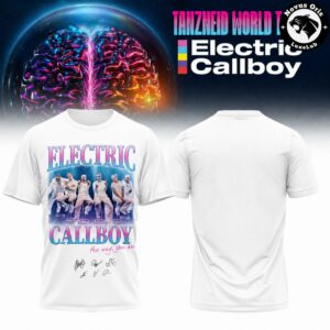 Electric Callboy Tanzneid World Tour 2026 Concert T Shirt 4