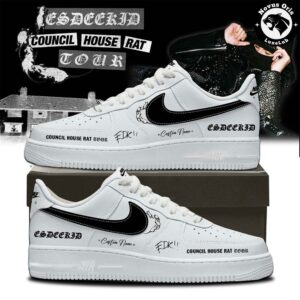 EsDeeKid Council House Rat Tour 2026 Custom Air Force 1 2