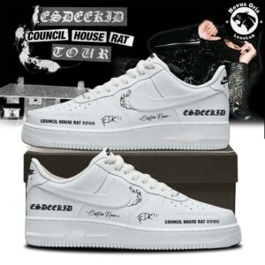 EsDeeKid Council House Rat Tour 2026 Custom Air Force 1 4