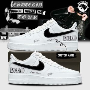 EsDeeKid Council House Rat Tour 2026 Custom Air Force 1 6