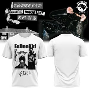 EsDeeKid Council House Rat Tour 2026 T Shirt 1