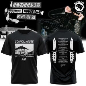 EsDeeKid Council House Rat Tour 2026 T Shirt 2