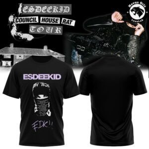 EsDeeKid Council House Rat Tour 2026 T Shirt 3