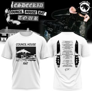 EsDeeKid Council House Rat Tour 2026 T Shirt 4