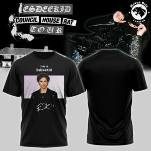 EsDeeKid Council House Rat Tour 2026 T Shirt 5