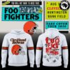 Foo Fighters x Cleveland Browns Take Cover Tour 2026 Hoodie