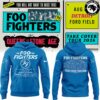 Foo Fighters x Detroit Lions Take Cover Tour 2026 Hoodie