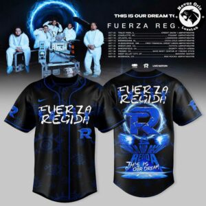 Fuerza Regida This Is Our Dream Tour 2026 Leg 2 Baseball Jersey