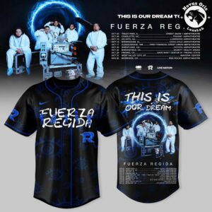 Fuerza Regida This Is Our Dream Tour 2026 Leg 2 Baseball Jersey 2