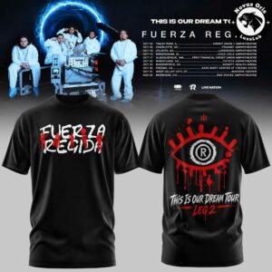 Fuerza Regida This Is Our Dream Tour 2026 Leg 2 T Shirt 4