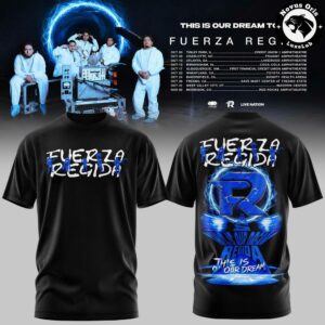 Fuerza Regida This Is Our Dream Tour 2026 Leg 2 T Shirt 5