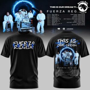 Fuerza Regida This Is Our Dream Tour 2026 Leg 2 T Shirt 6